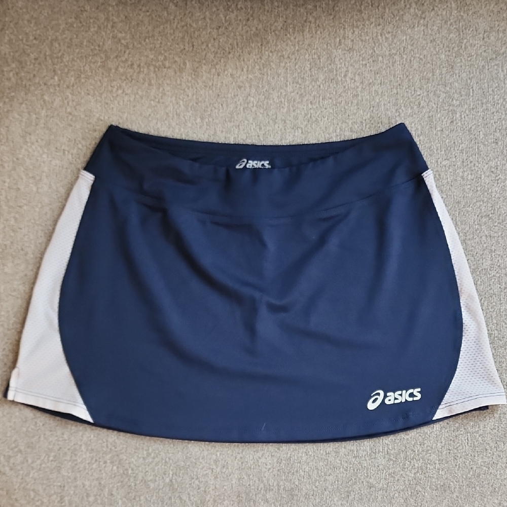 Asics Blue and White Sports Skirt